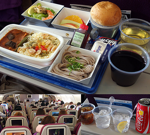 MAS(マレーシア航空)では機内の食事、ビールやワインなどのアルコール飲料を含むドリンクも無料サービス。そして機内エンターテイメントで映画も無料! MAS(マレーシア航空)では機内の食事、ビールやワインなどのアルコール飲料を含むドリンクも無料サービス。そして機内エンターテイメントで映画も無料!